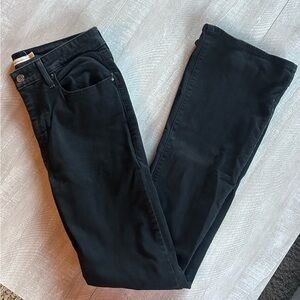 Levi's Women's Black Boot Cut Jeans